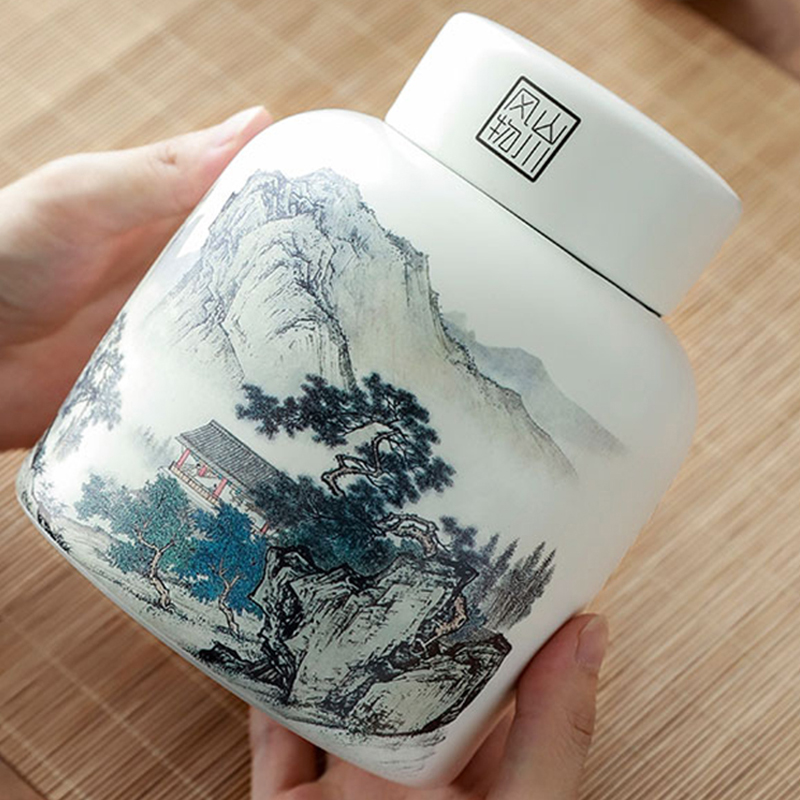 Chinese Landschap Theepot Met  - Coffee Tea Room recensie en prijs