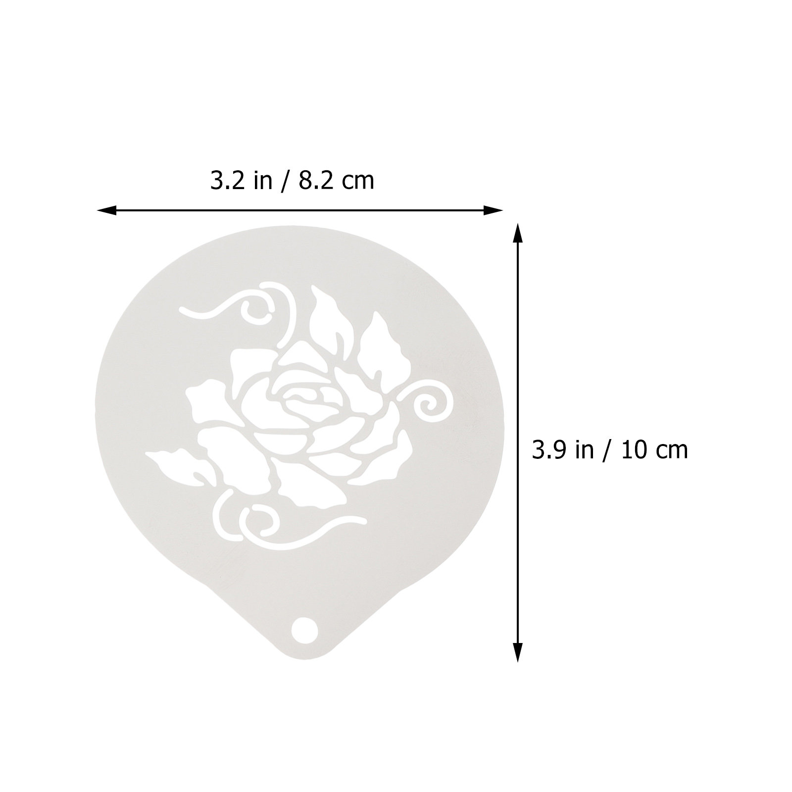 Koffie Latte sjablonen, 3-deli - Coffee Stencil Art recensie en prijs