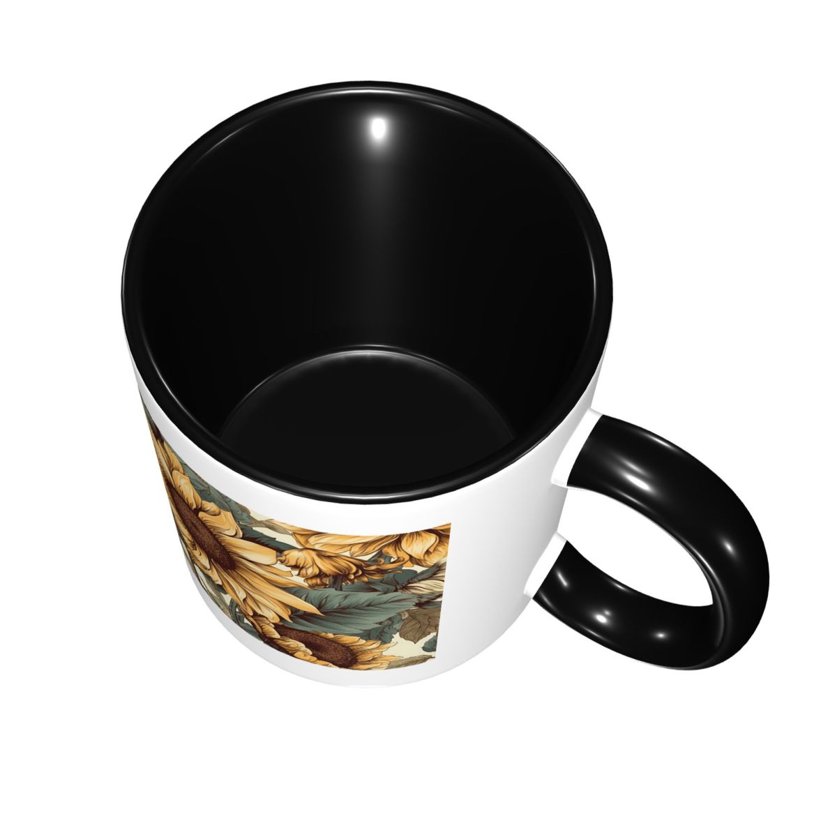 Gouden Zonnebloem Cluster Vint - Coffee Tea Drawing recensie en prijs