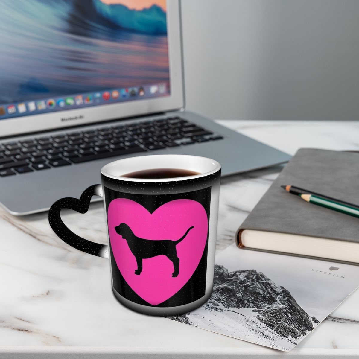 Love Pink Mok Grappige keramis - Coffee Tea Love recensie en prijs