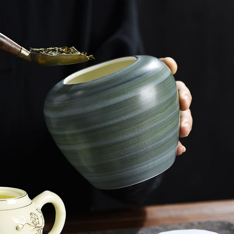 Retro keramische theebladpot C - Coffee Bean And Tea Leaf recensie en prijs