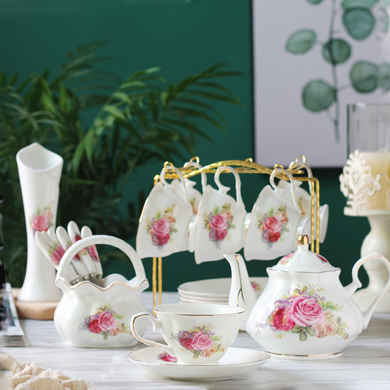 Keramisch koffieservies, Europ - Coffee Tea Set recensie en prijs