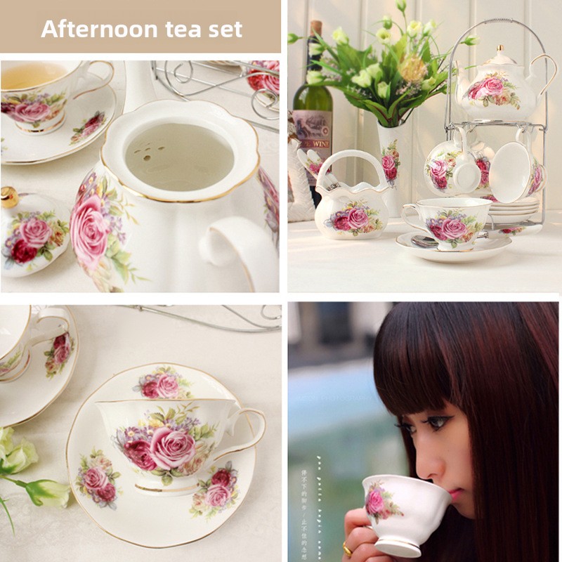 Keramisch koffieservies, Europ - Coffee Tea Set recensie en prijs
