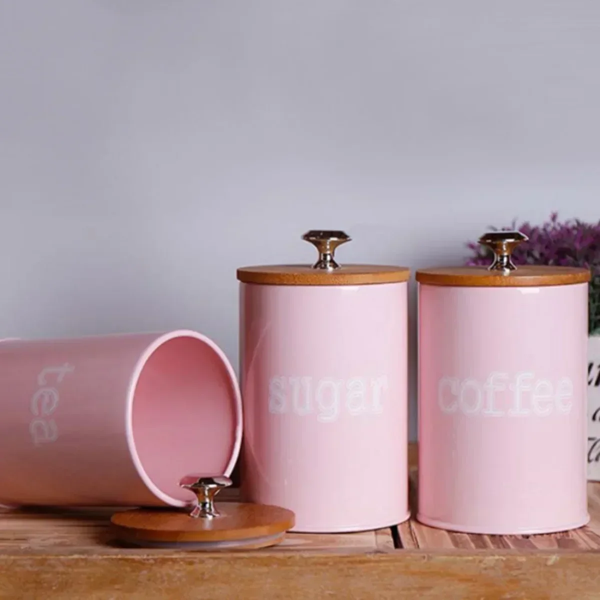3 stks/set Thee Koffie Suiker  - Coffee Tea Jar Set recensie en prijs