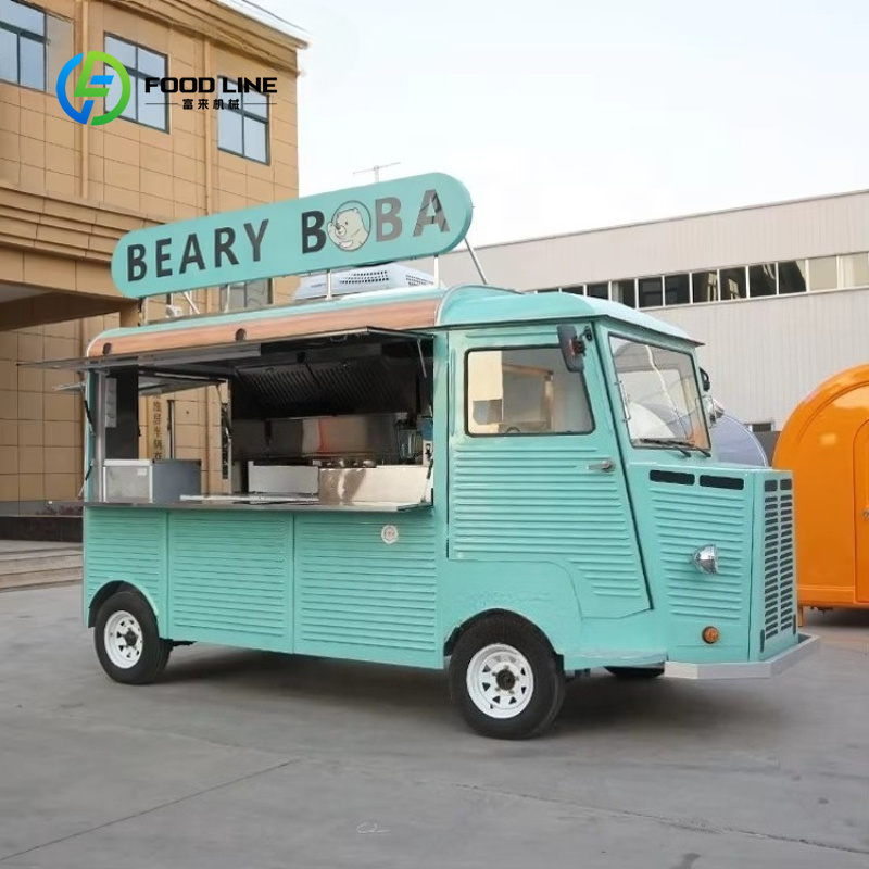 Elektrische mobiele foodtruck  - Coffee Tea Boba recensie en prijs