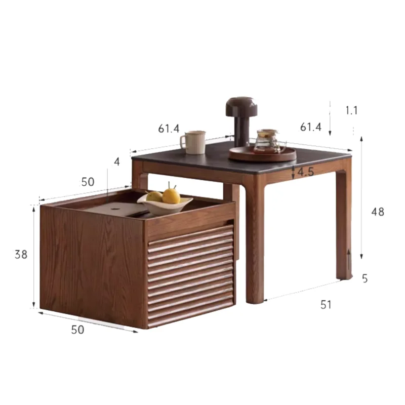 Glamourieuze salontafel met ve - Coffee Tea Room recensie en prijs
